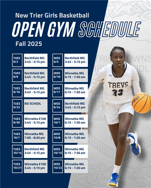 Open Gym Schedule